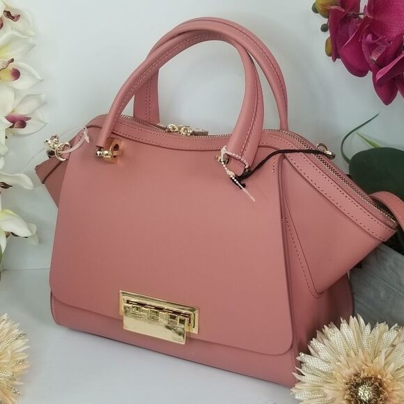 🆕️Zac Posen Eartha Small Double Handle Mahogany - Picture 5 of 11